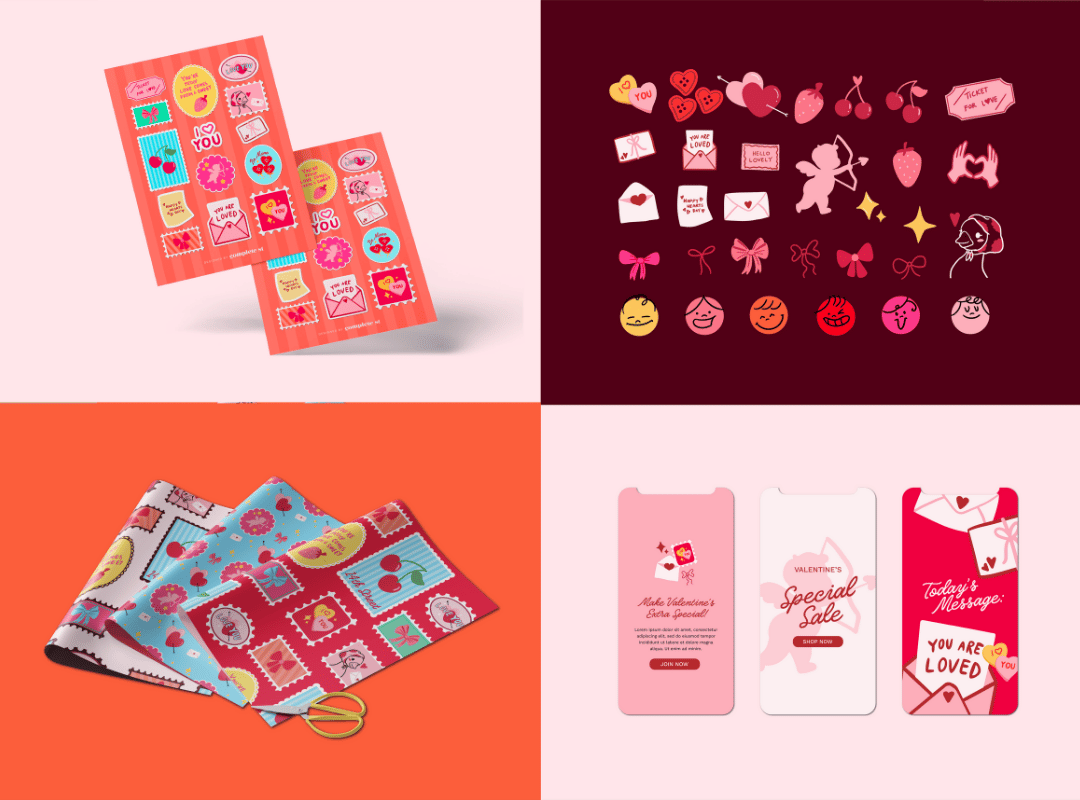 Love Note Pattern Suite